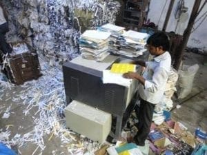 Industrial Document Shredder Machine